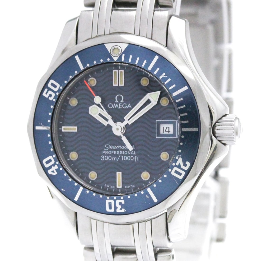 OMEGA Seamaster Professional 300M Quartz Ladies Watch 2583.80 Polished: --- Catalog ---Category: SizeCase Diameter: 29mm / 1.14''Category: DesignType: WristwatchStyle: SportGender: WomenColor (Dial): BlueMaterial (Band): Stainless steelMaterial (Case): Stainless steelCate