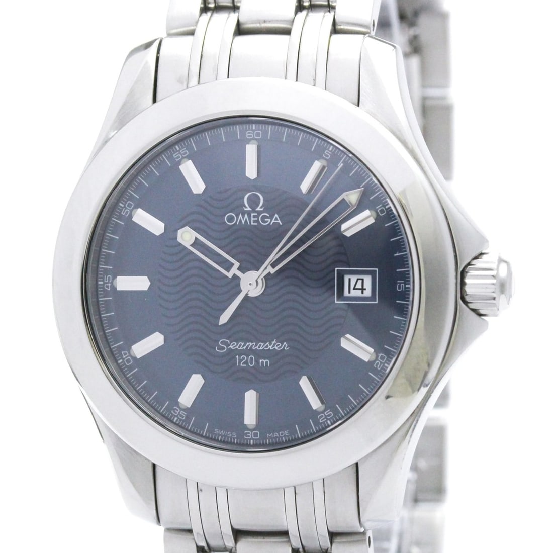 OMEGA Seamaster 120M Steel Quartz Mens Watch 2511.81 Polished: --- Catalog ---Category: SizeCase Diameter: 36mm / 1.42''Category: DesignType: WristwatchStyle: SportGender: MenColor (Dial): BlueMaterial (Band): Stainless steelMaterial (Case): Stainless steelCatego