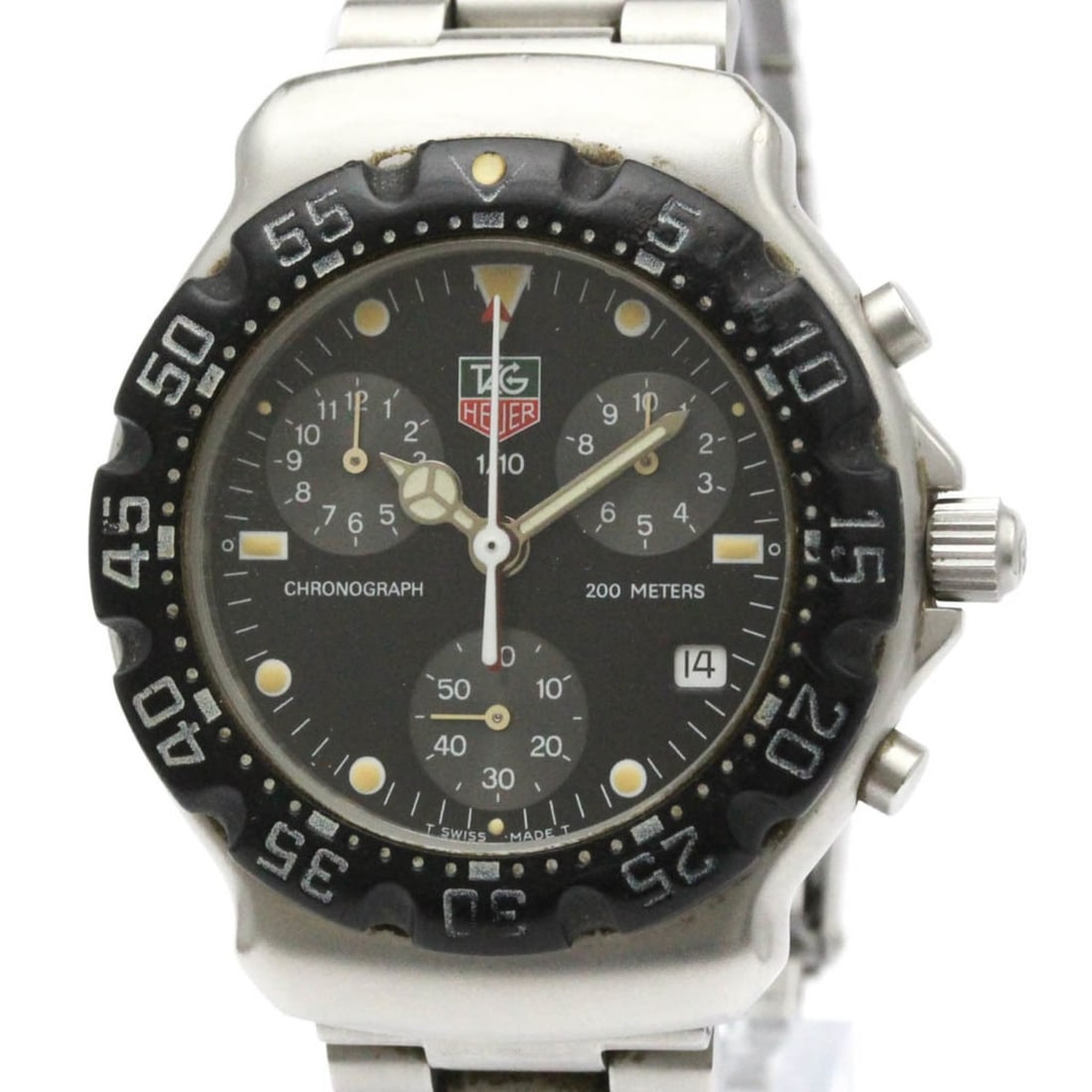 TAG HEUER 2000 Formula 1 Chronograph Steel Quartz Mens Watch CA1211