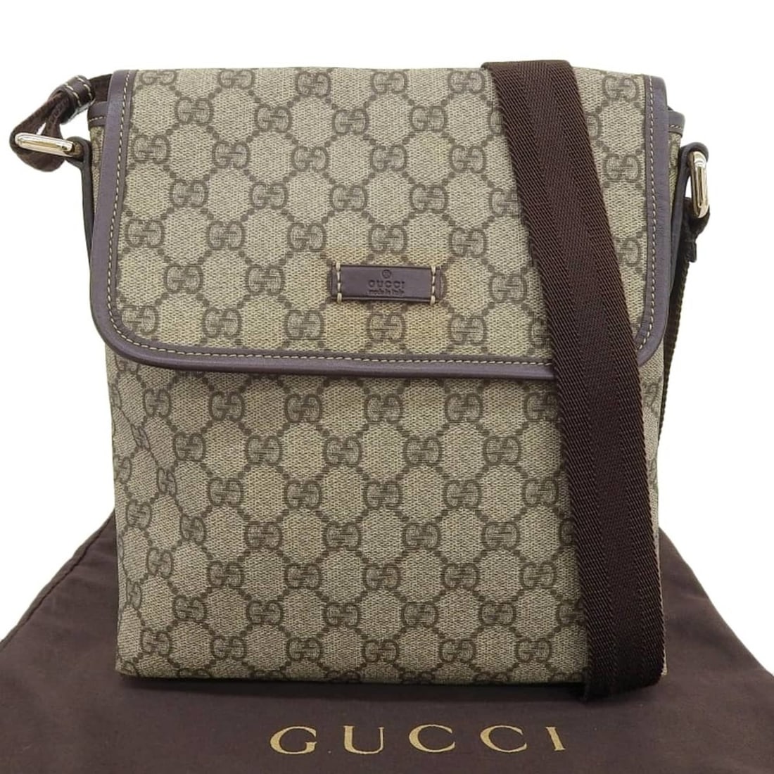 Gucci GG Supreme Plus Shoulder Bag 223666?204990 (1 of 10)