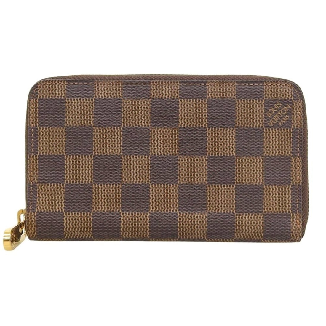 Louis Vuitton Damier Zippy Compact Wallet N60028 Round Folding: --- Catalog ---Category: SizeSize (HxWxD): 9.5cm x 16cm x 2cm / 3.74'' x 6.29'' x 0.78''Category: DesignType: Middle wallet (bi-fold)Color: Damier Canvas, EbeneGender: Men,WomenMaterial: PVC Category: