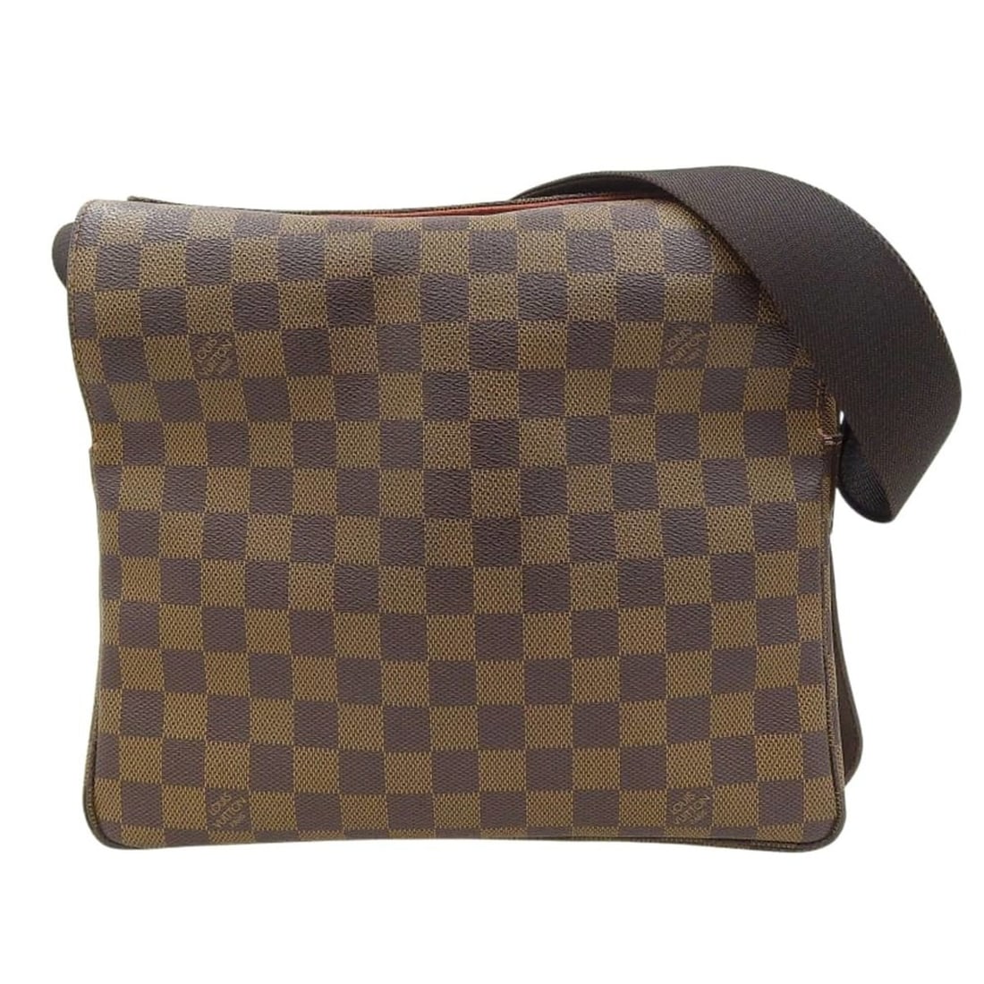 Louis Vuitton Damier Naviglio M45255 Shoulder Bag, Ebene: --- Catalog ---Category: SizeSize (HxWxD): 23cm x 28cm x 14cm / 9.05'' x 11.02'' x 5.51''Category: DesignType: Shoulder bagColor: Damier Canvas, EbeneGender: Women,MenMaterial: PVC Category: GeneralMP