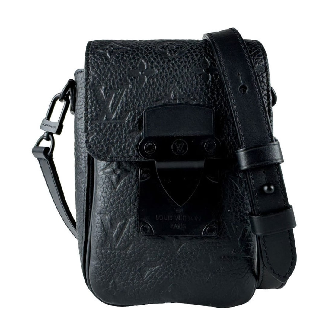 Louis Vuitton LOUIS VUITTON Shoulder Bag Monogram S-Lock Vertical Wearable Wallet Leather Black: --- Catalog ---Category: SizeSize (HxWxD): 20cm x 12cm x 5cm / 7.87'' x 4.72'' x 1.96''Category: DesignType: Shoulder bagColor: BlackGender: MenMaterial: Leather Category: GeneralMPN: M81524Brand: Lou