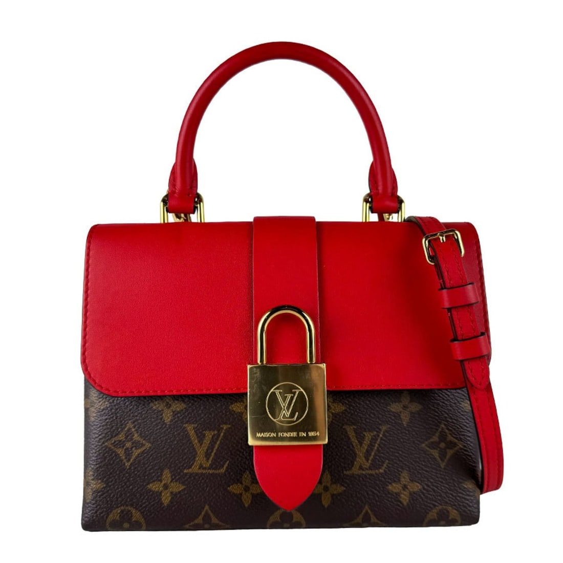 Louis Vuitton LOUIS VUITTON Shoulder Bag Handbag Monogram Rocky BB Canvas Coquelicot Women's M44322: --- Catalog ---Category: SizeSize (HxWxD): 15cm x 20cm x 7cm / 5.9'' x 7.87'' x 2.75''Category: DesignType: Handbag, Shoulder bagColor: Coquelicots, MonogramGender: WomenMaterial: Monogram Category: G
