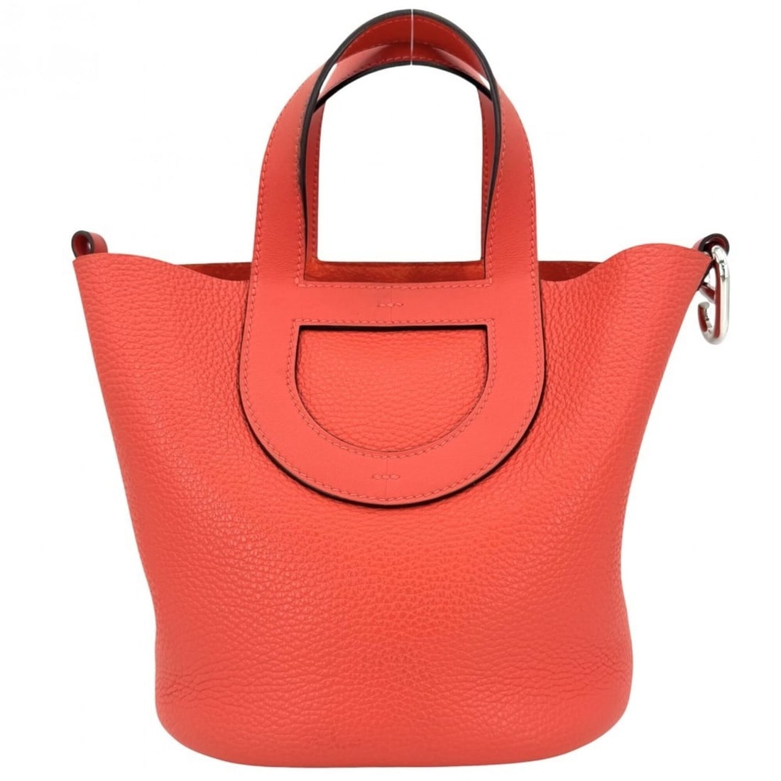 Hermes handbag for women, In the Loop 18 Chaine Pico, small size, HERMES W stamp, Taurillon Clemence (1 of 11)