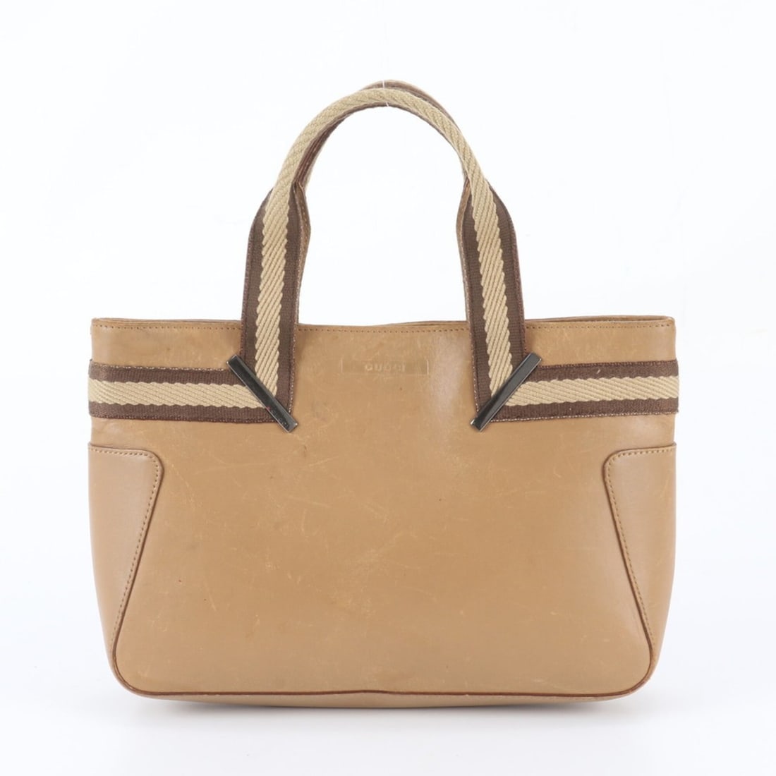 Gucci 73984 Leather Handbag Tote Bag Brown Brand Women's: --- Catalog ---Category: SizeSize (HxWxD): 17cm x 25cm x 5cm / 6.69'' x 9.84'' x 1.96''Category: DesignType: Handbag, Tote bagColor: BrownGender: WomenMaterial: Leather Category: GeneralMPN: 73984Bran