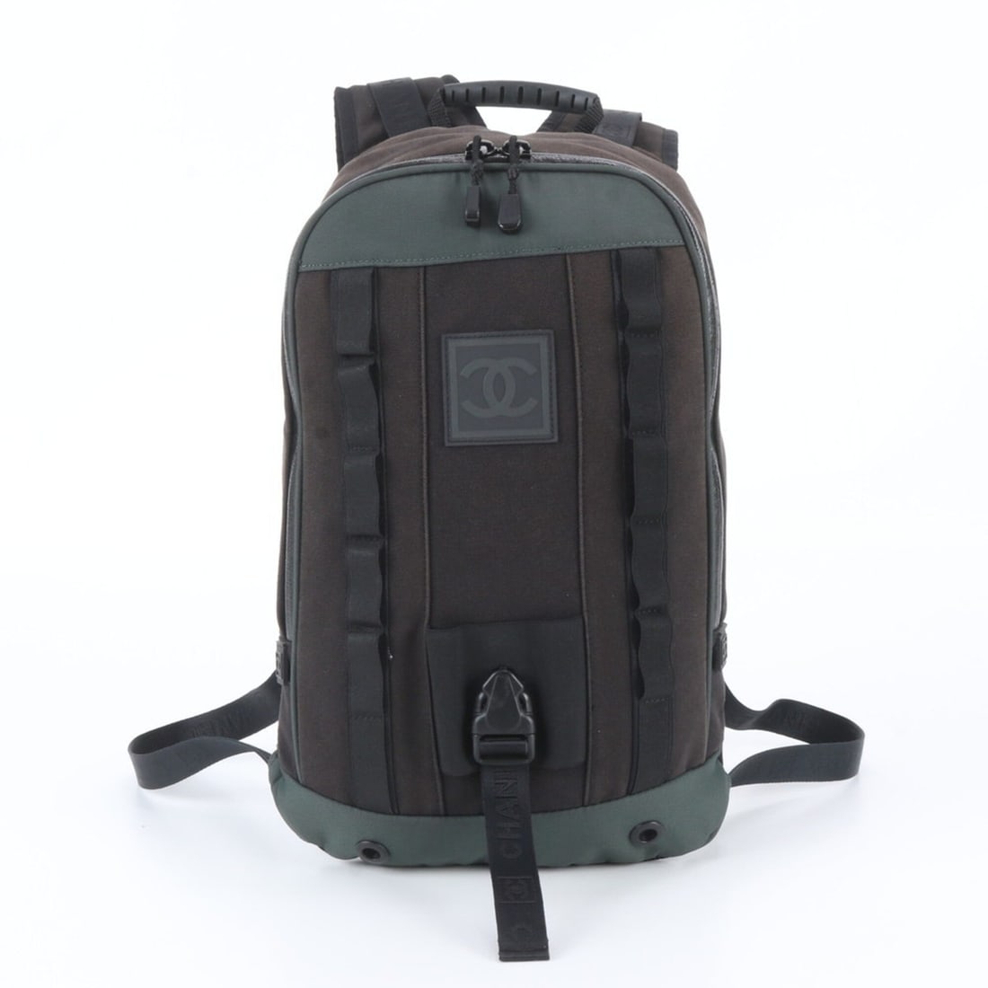 Chanel Sport Line Backpack with Serial Seal, Black, for Women and Men