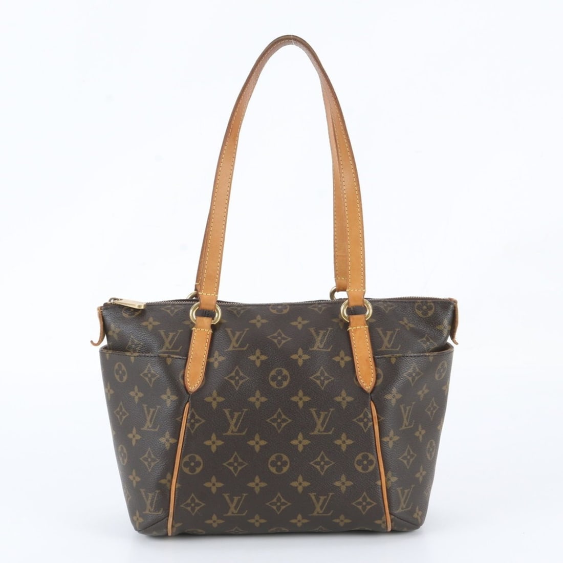 Louis Vuitton Monogram Totally PM M56688 Leather Tote Bag Shoulder Handbag for Women: --- Catalog ---Category: SizeSize (HxWxD): 25cm x 27cm x 10cm / 9.84'' x 10.62'' x 3.93''Category: DesignType: Handbag, Shoulder bag, Tote bagColor: BrownGender: WomenMaterial: Leather , Coated canvas