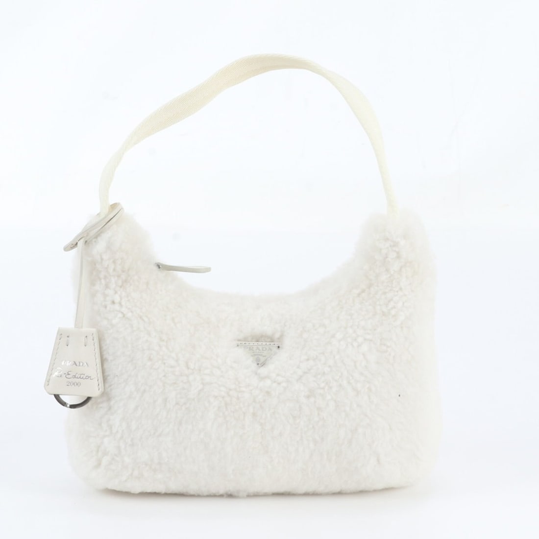 Prada Eco-Fur Leather Shoulder Bag Handbag - Brand Name Women's (1 of 19)