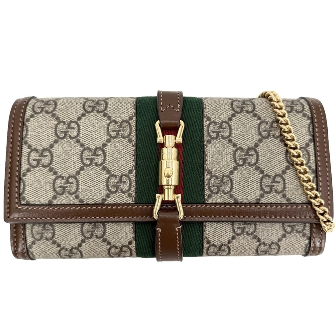 Gucci Chain Wallet for Women, Sherry Line, Shoulder Bag, Crossbody Jackie 1961, Long Wallet, GUCCI (1 of 18)