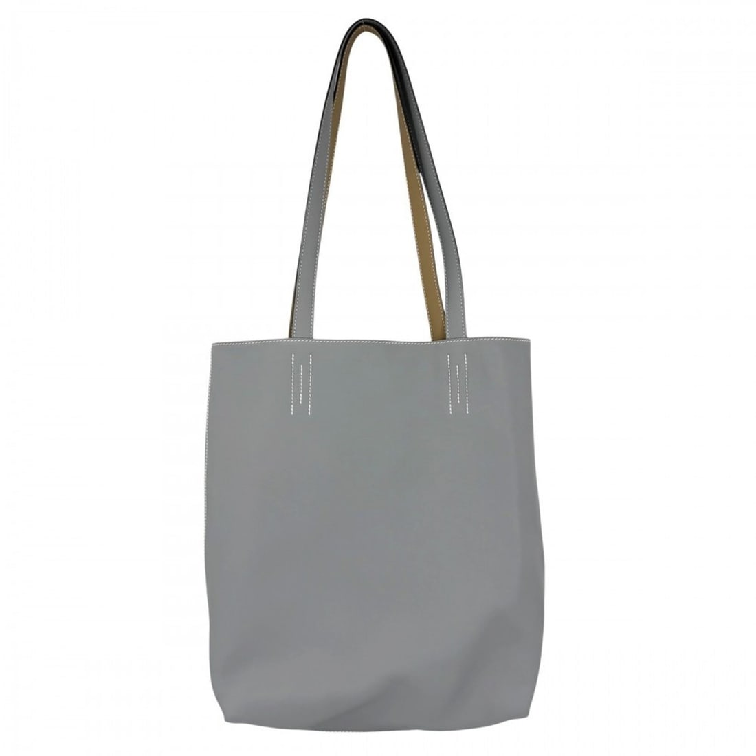 Hermes Neo Double Sens 35 Reversible Tote Bag for Women, Handbag/Shoulder Bag, Sens, HERMES K Stamp,: --- Catalog ---Category: SizeSize (HxWxD): 33cm x 36cm x 9.5cm / 12.99'' x 14.17'' x 3.74''Handle Length: 63cm / 24.8''Category: DesignType: Handbag, Tote bagColor: Brown, GrayGender: WomenMaterial: L