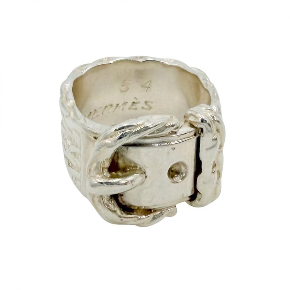 Hermes Diane Ring for Men and Women, Vintage, Size 54, Sterling Silver 925, Approx. 13.5g: --- Catalog ---Category: SizeJP Size: 12US Size: 6.5Category: DesignType: Band ringGender: Men,WomenMaterial: Silver 925Category: GeneralBrand: HermesCountry of Origin: Japan--- Item List ---Section: 