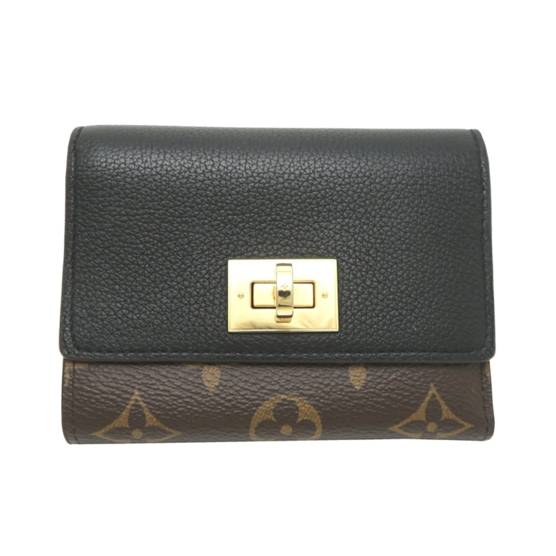 Louis Vuitton Portefeuille Victorine Women's Tri-fold Wallet M82640 (Discontinued) Monogram Macassar: --- Catalog ---Category: SizeSize (HxWxD): 8.5cm x 12cm x 2.5cm / 3.34'' x 4.72'' x 0.98''Category: DesignType: Wallet (tri-fold)Color: Black, BrownGender: WomenMaterial: Monogram Category: GeneralMPN