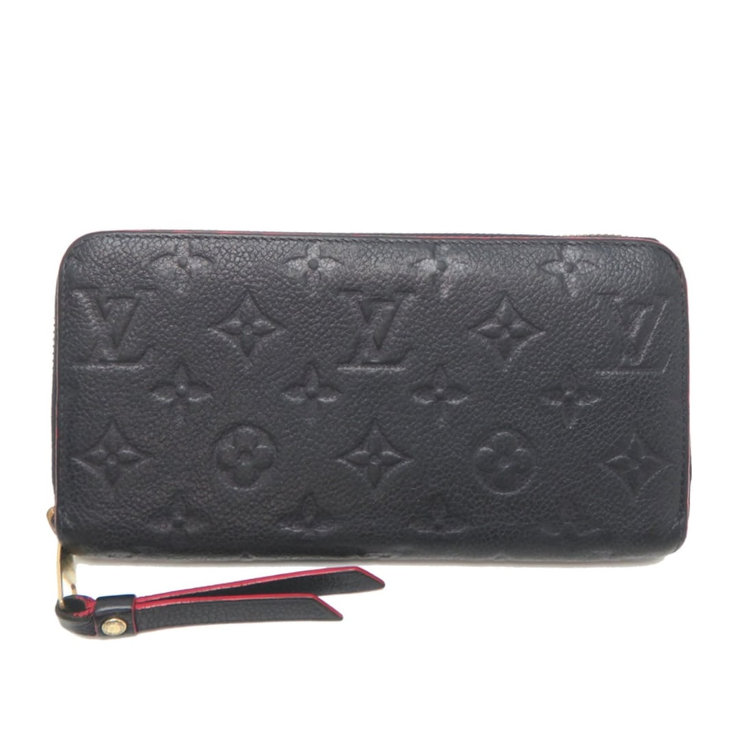 Louis Vuitton Zippy Wallet Women's Long M62121 (Discontinued) Monogram Empreinte Marine Rouge: --- Catalog ---Category: SizeSize (HxWxD): 10cm x 19.5cm x 2.5cm / 3.93'' x 7.67'' x 0.98''Category: DesignType: Long wallet (bi-fold)Color: Marine rouge, NavyGender: WomenMaterial: Monogram Empreinte