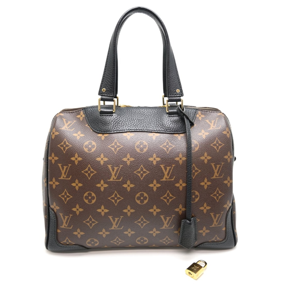 Louis Vuitton Retiro *Strap missing* Women's/Men's Handbag M50058 (Discontinued) Monogram Macassar: --- Catalog ---Category: SizeSize (HxWxD): 24cm x 31cm x 15cm / 9.44'' x 12.2'' x 5.9''Category: DesignType: HandbagColor: Black, Brown, NoirGender: Men,WomenMaterial: Monogram Category: GeneralMPN: M