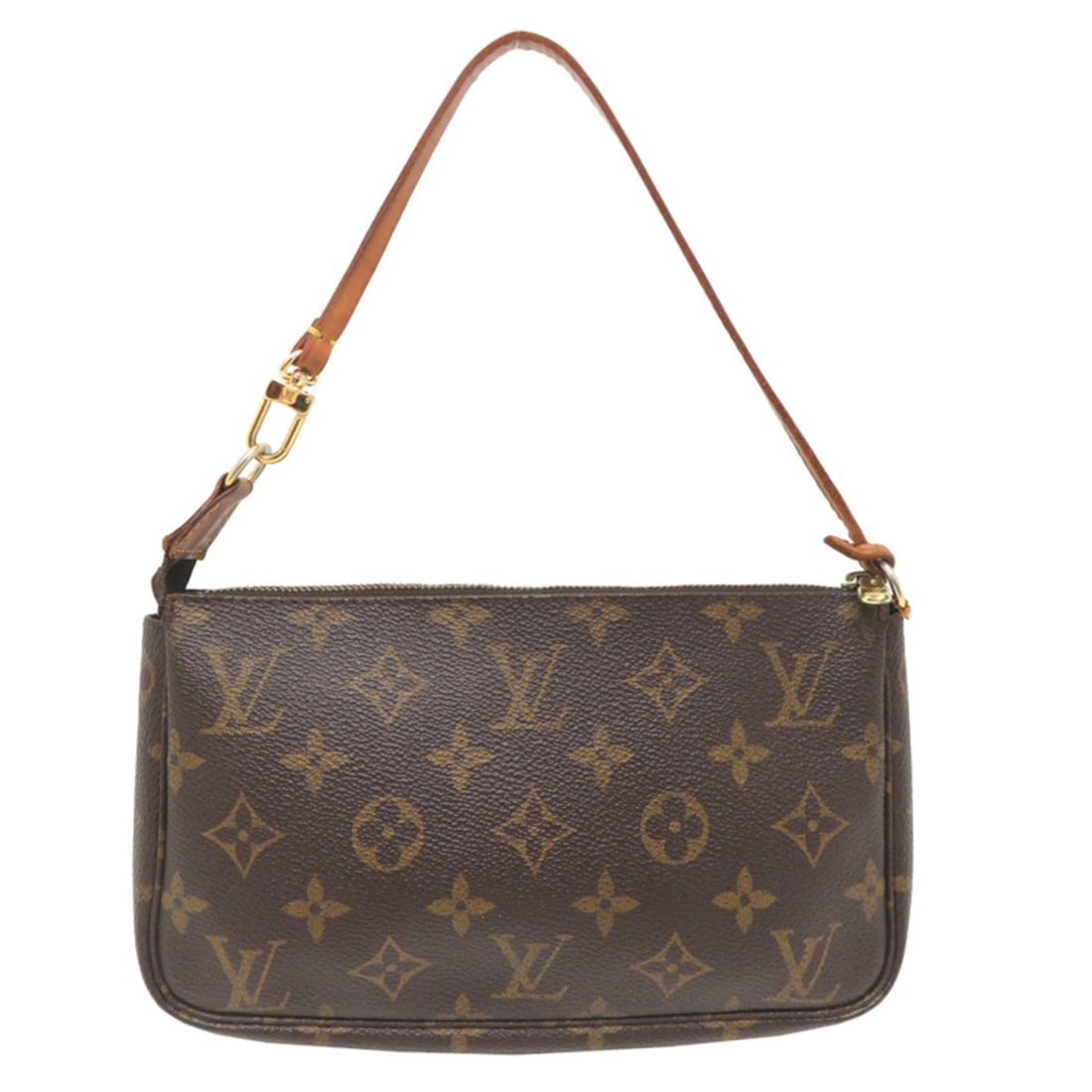 Louis Vuitton Pochette Accessoires Women's Handbag M51980 (Discontinued) Monogram Brown (1 of 10)