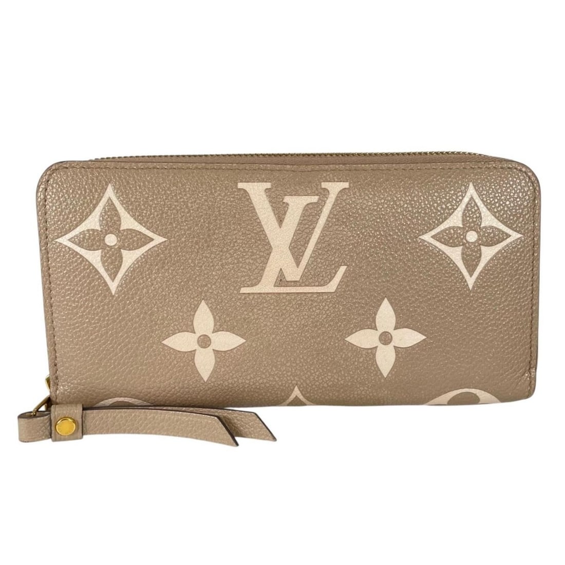 Louis Vuitton Zippy Wallet Bicolor Monogram Empreinte Long Leather M69794 Women's LOUIS VUITTON Used: --- Catalog ---Category: SizeSize (HxWxD): 10.5cm x 19cm x 2.5cm / 4.13'' x 7.48'' x 0.98''Category: DesignType: Long wallet (bi-fold)Color: BeigeGender: WomenMaterial: Leather Category: GeneralLine: 