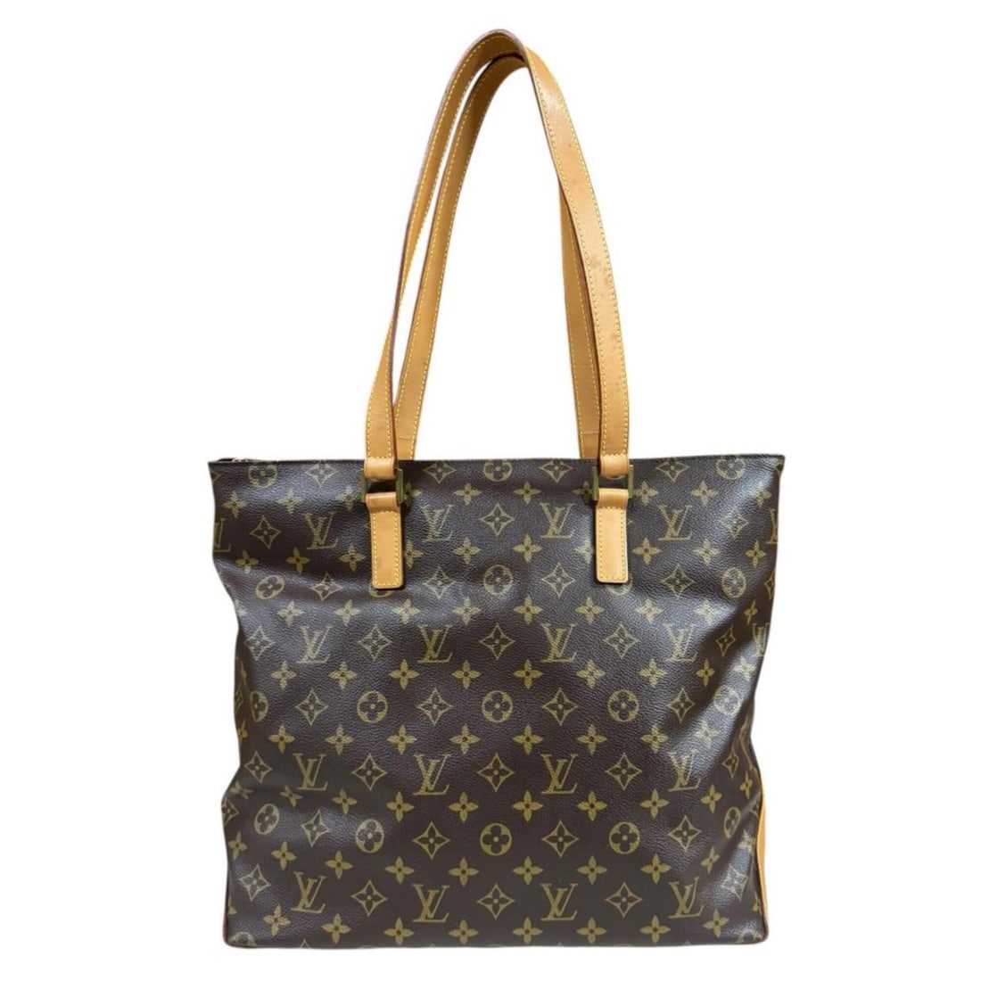 Louis Vuitton Cabas Mezzo Monogram Tote Bag, Canvas M51151, Brown, Women's, LOUIS VUITTON, Used: --- Catalog ---Category: SizeSize (HxWxD): 32cm x 39cm x 15.5cm / 12.59'' x 15.35'' x 6.1''Category: DesignType: Tote bagColor: BrownGender: WomenMaterial: Monogram , Canvas Category: GeneralBrand: Lo