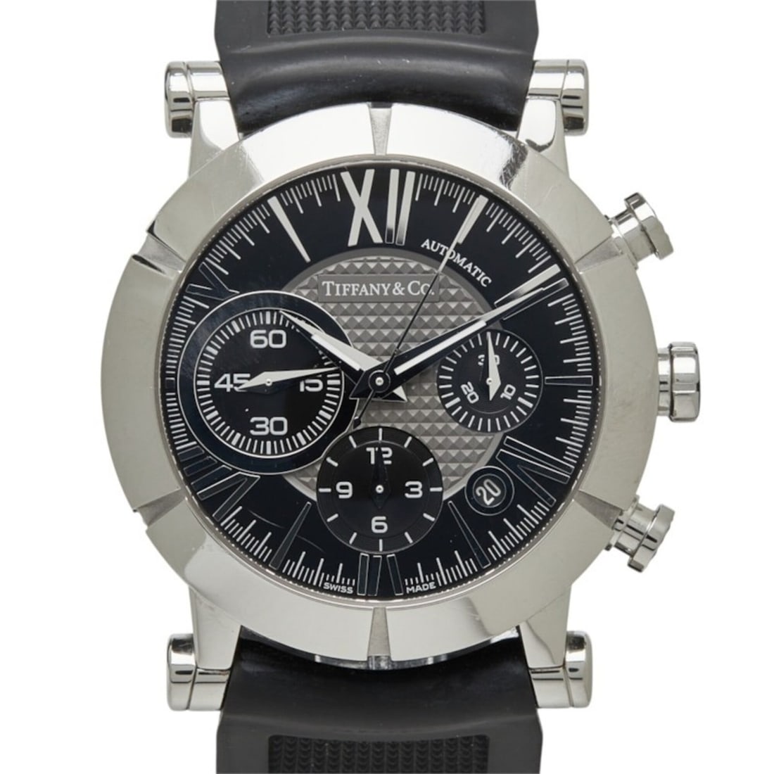 Tiffany & Co. Atlas Gent Watch Z1000.82.12A10A91A Automatic (with manual winding) Black Dial (1 of 7)