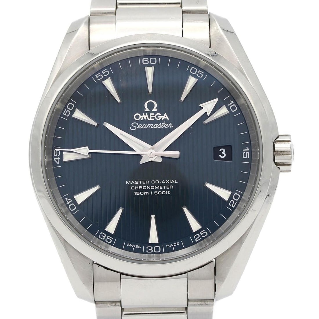 Omega Seamaster Aqua Terra 231.10.42.21.03.003 Stainless Steel Automatic Watch: --- Catalog ---Category: SizeCase Diameter: 42mm / 1.65''Category: DesignType: WristwatchGender: MenColor (Dial): BlueMaterial (Band): Stainless steelMaterial (Case): Stainless steelCategory: GeneralM