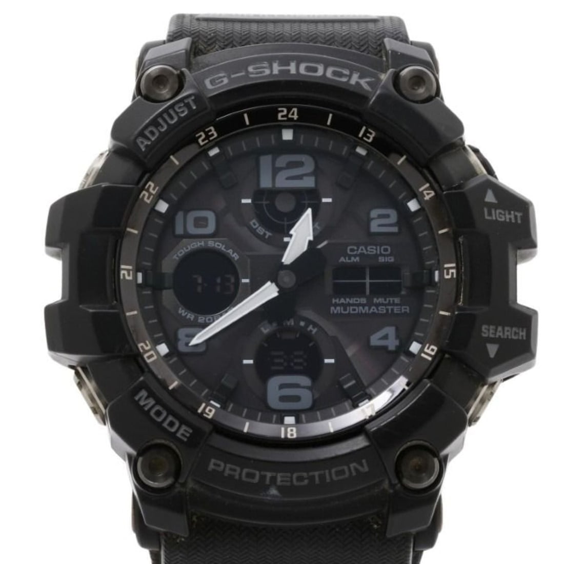 CASIO G-SHOCK MASTER OF G-LAND MUDMASTER GWG-100-1AJF Black Stainless Steel Resin Men's Watch