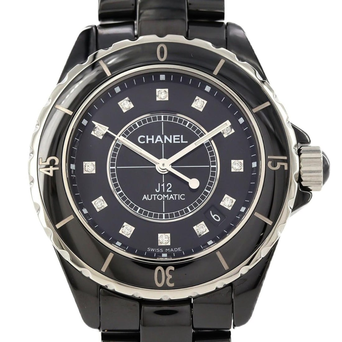 Chanel J12 38mm Ceramic 12P H1626 Automatic Watch (1 of 10)