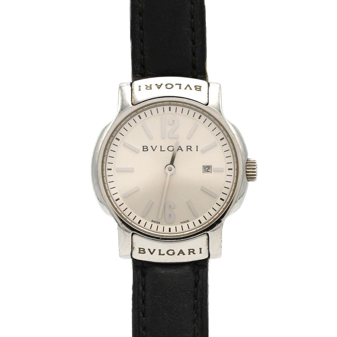 Bulgari Solotempo ST29S ST29C6SLD Stainless Steel Quartz Watch: --- Catalog ---Category: SizeCase Diameter: 29mm / 1.14''Category: DesignType: WristwatchGender: WomenColor (Dial): SilverMaterial (Case): Stainless steelCategory: GeneralMPN: ST29S/ST29C6SLDBrand: Bv