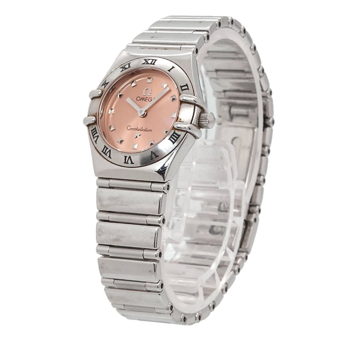 Omega Constellation Mini My Choice 1561 61 Women's Watch Pink Quartz