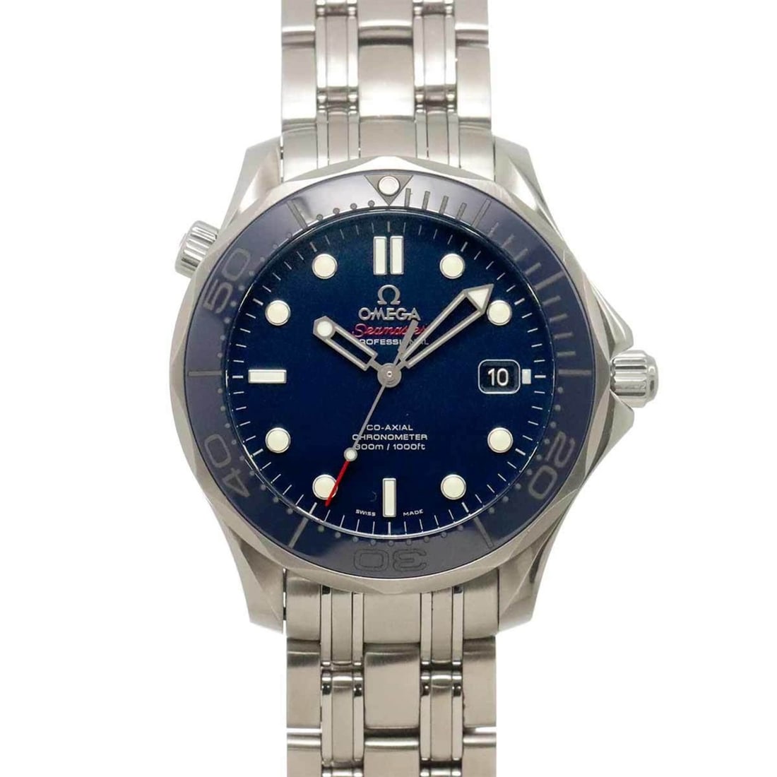 Omega Seamaster Professional Co-Axial 212 30 41 20 03 001 Men's Watch, Date, Blue, Automatic Winding: --- Catalog ---Category: SizeWrist Size: 20.5cm / 8.07''Case Diameter: 41mm / 1.61''Category: DesignType: WristwatchGender: MenColor (Dial): BlueMaterial (Band): Stainless steelMaterial (Case): Cerami