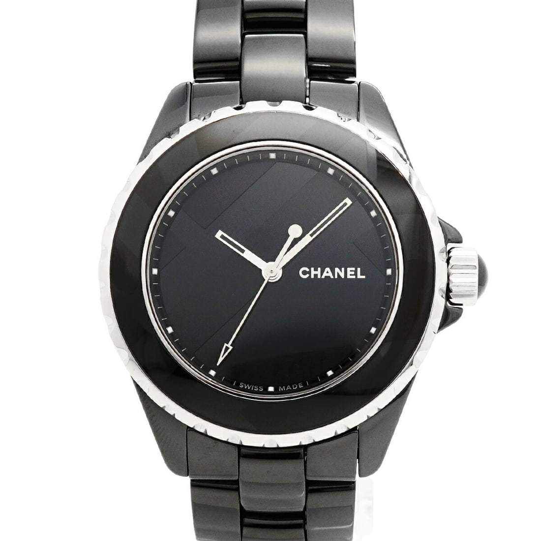 Chanel J12 Untitled H5581 Black Dial Men's Watch