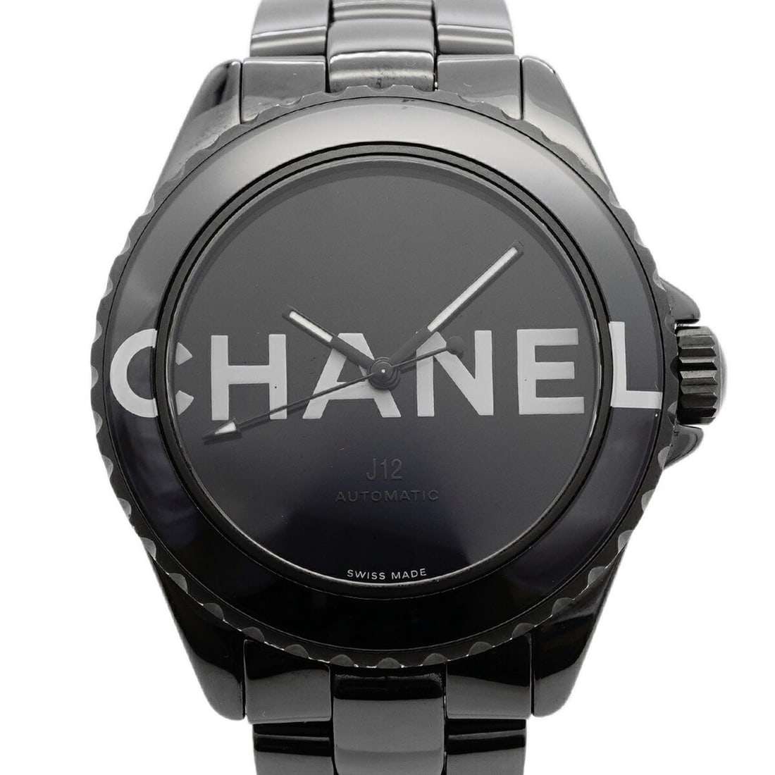 Chanel J12 Wanted de H7418 Black Dial Men's Watch