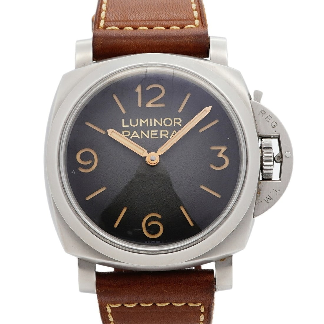 Officine Panerai Luminor Tre Giorni PAM01628 Gray Dial Men's Watch: --- Catalog ---Category: SizeWrist Size: 20.5cm / 8.07''Case Diameter: 47mm / 1.85''Category: DesignType: WristwatchGender: MenColor (Dial): GrayMaterial (Band): LeatherCategory: GeneralMPN: PAM01628B