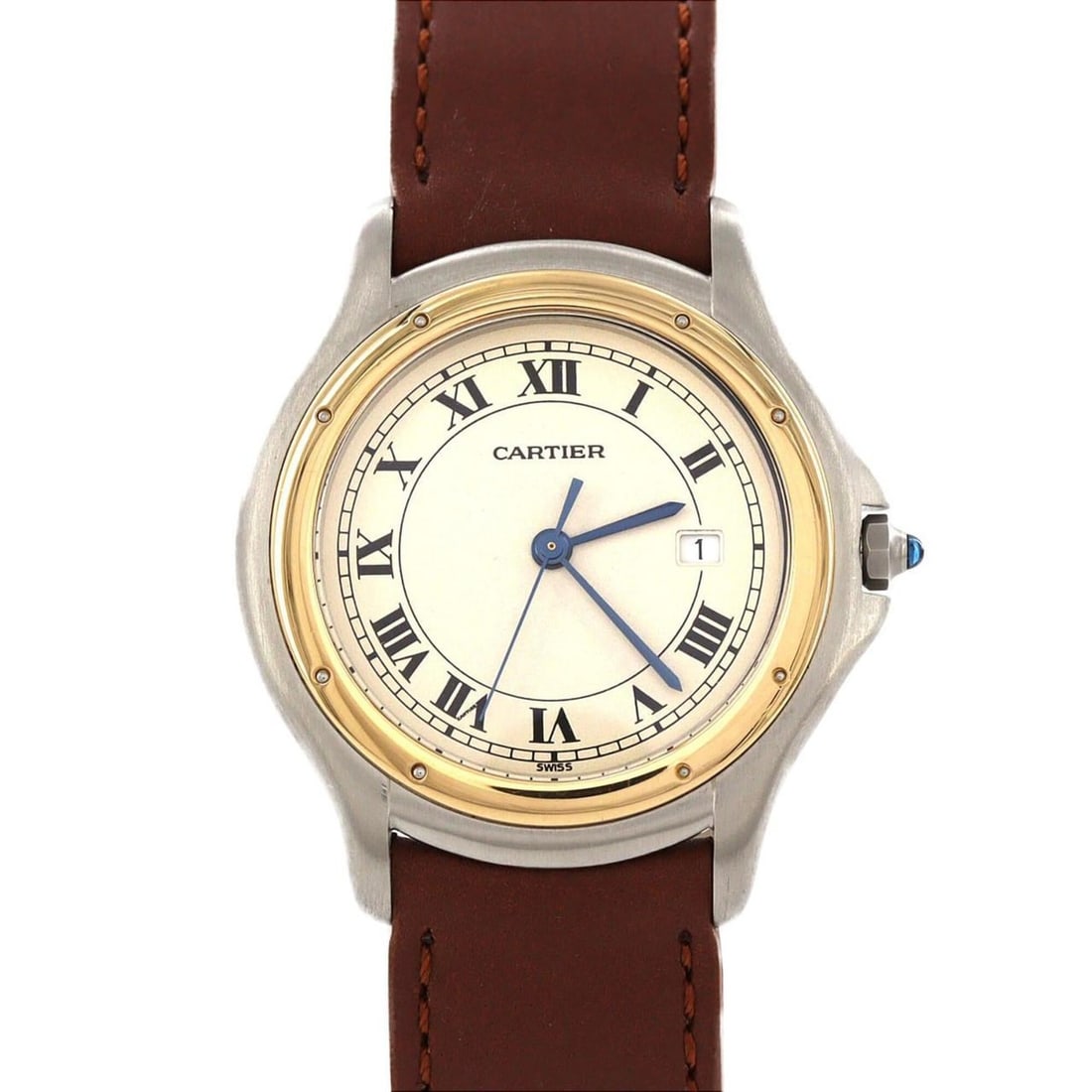 Cartier Panthère Cougar LM Two-Tone W350068A SSxYG Quartz Watch