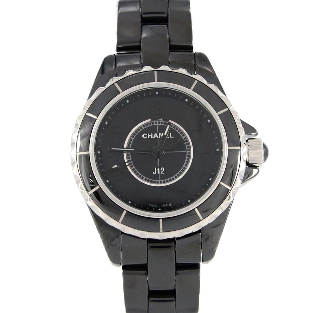 Chanel J12 Intense Black 29mm Ceramic H4196 Quartz Watch