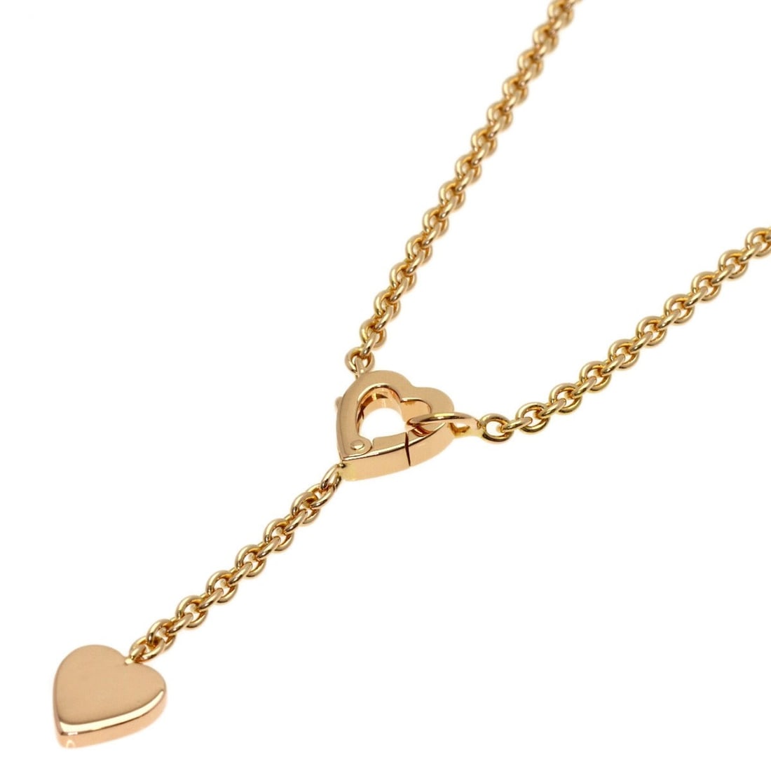 Cartier Mon Amour Necklace 18K Pink Gold Women's CARTIER: --- Catalog ---Category: SizePendant Size: 9.4mm x 7.3mm / 0.37'' x 0.28''Neck Circumference: 42 cm / 16.53''Category: DesignGender: WomenMaterial: Pink gold (18K)Necklace Type: NecklaceCategory: