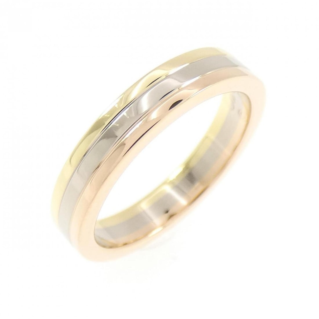 Cartier Louis Vendôme Ring: --- Catalog ---Category: SizeJP Size: 7US Size: 4Category: DesignType: Band ringGender: WomenMaterial: Pink gold (18K), White gold (18K), Yellow gold (18K)Category: GeneralLine: Louis CartierBrand: Ca