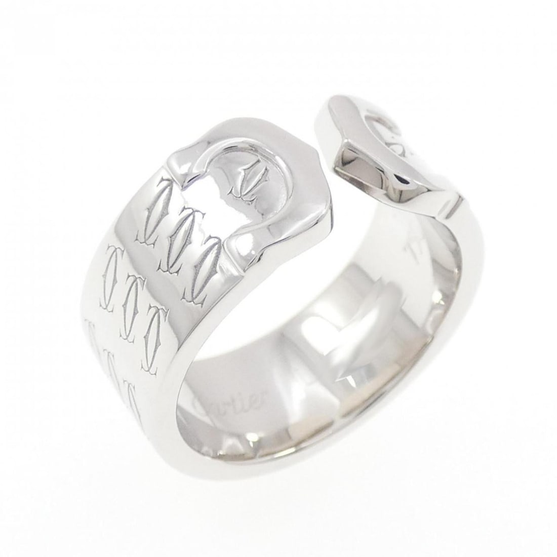 Cartier C2 2000 Christmas Limited Edition Ring: --- Catalog ---Category: SizeUS Size: 5.5Brand Size: 50Category: DesignType: Band ringGender: WomenMaterial: White gold (18K)Category: GeneralMPN: B40410Brand: Cartier--- Item List ---Section: