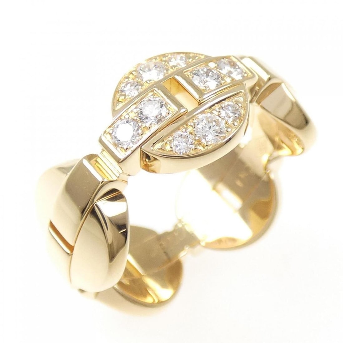 Cartier Imalia 1P Ring: --- Catalog ---Category: SizeUS Size: 6Brand Size: 51Category: DesignType: Band ringStone: DiamondGender: WomenMaterial: Yellow gold (18K)Category: GeneralBrand: Cartier--- Item List ---Section: