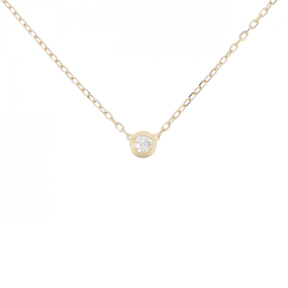Cartier Damour Small Necklace: --- Catalog ---Category: SizePendant Size: 4.4mm / 0.17''Neck Circumference: 38 cm - 41 cm / 14.96'' - 16.14''Category: DesignStone: DiamondGender: WomenMaterial: Yellow gold (18K)Necklace Type: