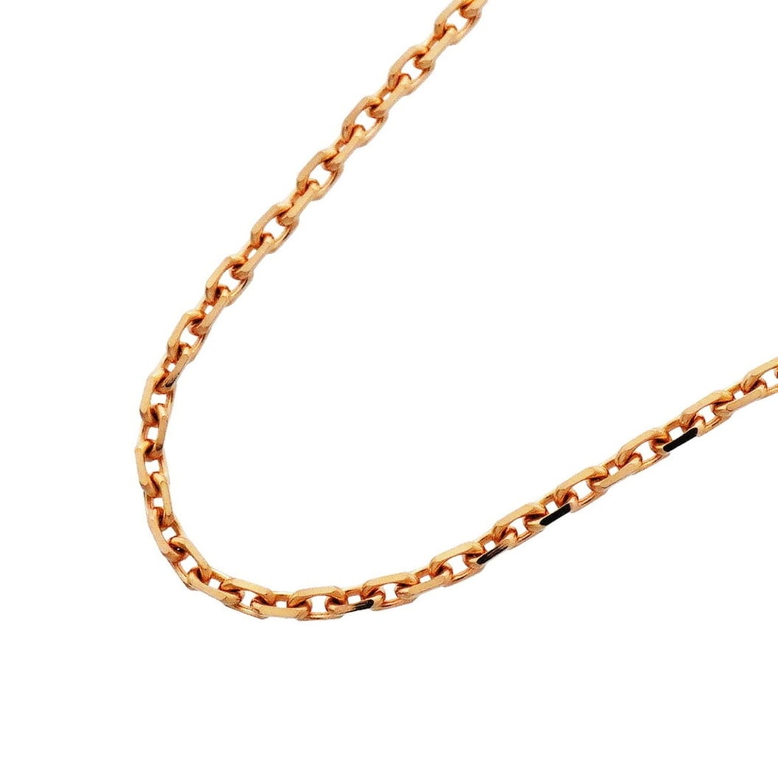 Van Cleef & Arpels Forsa Chain Necklace, 18K Pink Gold, Women's: --- Catalog ---Category: SizeNeck Circumference: 43 cm - 47.5 cm / 16.92'' - 18.7''Category: DesignGender: WomenMaterial: Pink gold (18K)Necklace Type: NecklaceCategory: GeneralBrand: Van Cleef & Arpe