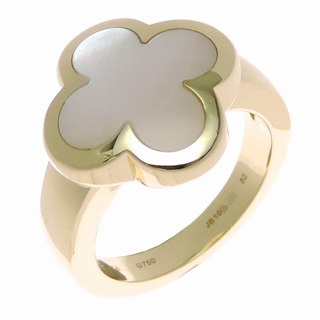 Van Cleef & Arpels #52 750YG Pure Alhambra Women's Ring VCARA35952 750 Yellow Gold: --- Catalog ---Category: SizeJP Size: 12US Size: 6.5Category: DesignType: Band ringGender: WomenMaterial: Yellow gold (18K)Category: GeneralMPN: VCARA35952Brand: Van Cleef & Arpels--- Item List ---Sec