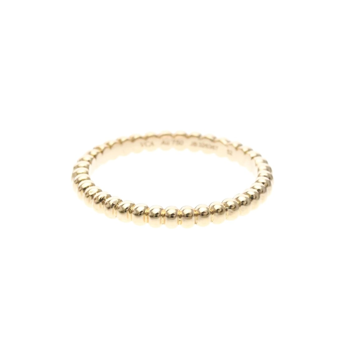 Van Cleef & Arpels Perles Small Ring Pink Gold (18K) Fashion No Stone Band Ring Pink Gold: --- Catalog ---Category: SizeWidth: 2.1mm / 0.08''Weight: 2.3g / 0.08oz.JP Size: 12US Size: 6Brand Size: 52Category: DesignType: Band ringColor: Pink goldMetal: GoldStone: No StoneStyle: FashionGender