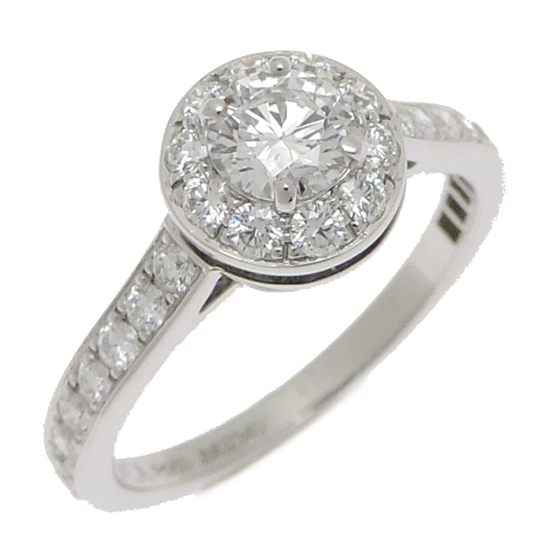 Van Cleef & Arpels Icone 0.32ct Diamond Ring, Size 47, Women's, RG33348, Pt950 Platinum: --- Catalog ---Category: SizeJP Size: 7US Size: 4Category: DesignType: Band ringStone: DiamondGender: WomenMaterial: Platinum 950Category: GeneralMPN: RG33348Brand: Van Cleef & Arpels--- Item List ---