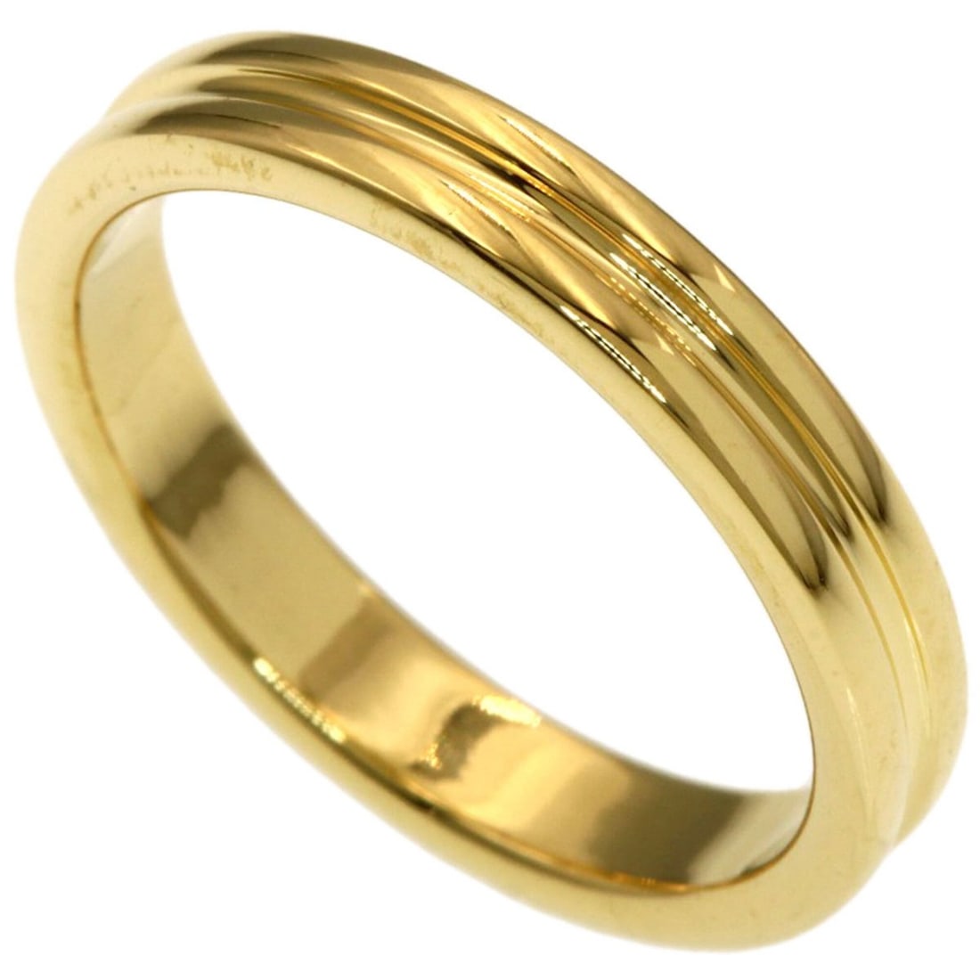 Boucheron Godron Ring, 18K Yellow Gold, Women's.: --- Catalog ---Category: SizeJP Size: 9US Size: 5Category: DesignType: Band ringGender: WomenMaterial: Yellow gold (18K)Category: GeneralBrand: Boucheron--- Item List ---Section: ConditionRanking: Ran