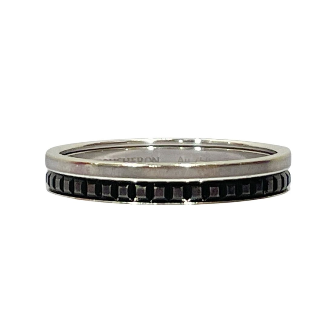 Boucheron K18YG Ring Quatre Classic Men's Silver 20498458: --- Catalog ---Category: SizeWeight: 5g / 0.17oz.Other Size: 23.5Category: DesignType: Band ringGender: MenMaterial: Yellow gold (18K)Category: GeneralBrand: Boucheron--- Item List ---Section: