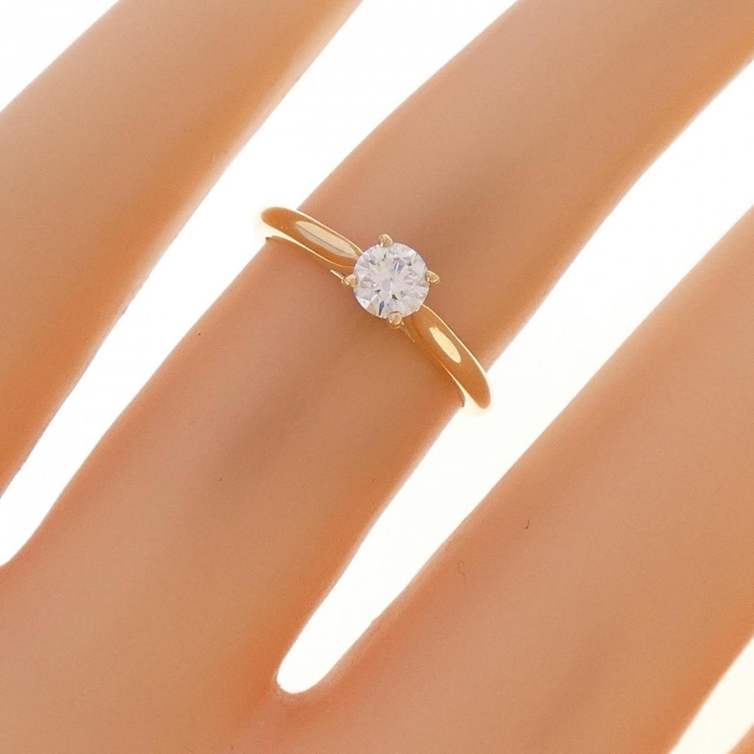 Cartier Diamond Ring 0.22CT E VS1 EXT - 5