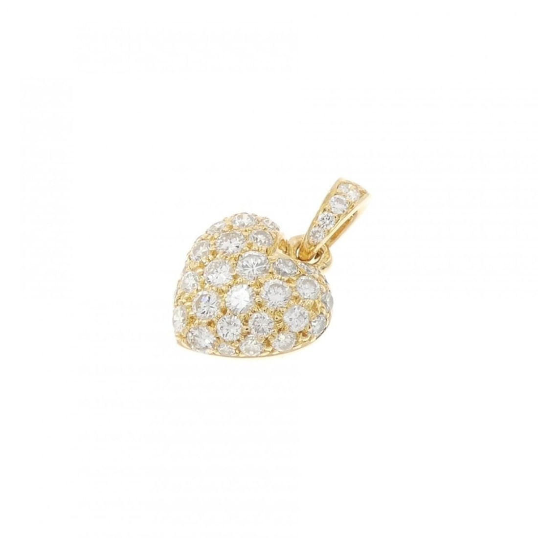 Cartier Pavé Heart Small Pendant: --- Catalog ---Category: SizePendant Size: 16mm x 10.4mm / 0.62'' x 0.4''Category: DesignStone: DiamondGender: WomenMaterial: Yellow gold (18K)Necklace Type: PendantCategory: GeneralBrand: Cartier---