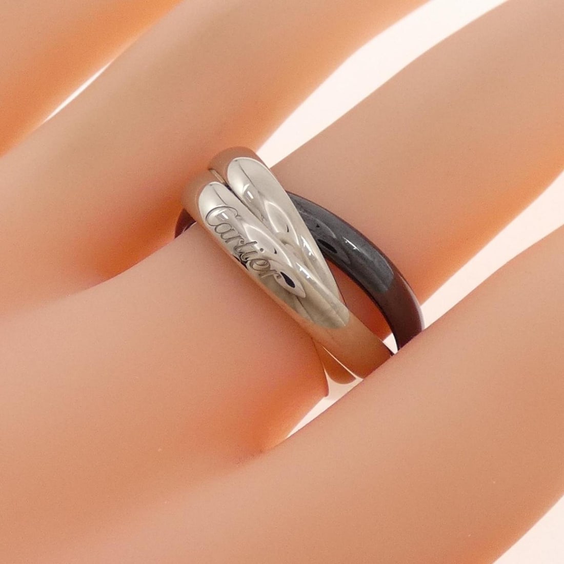 Cartier Trinity Black & White Ring - 5