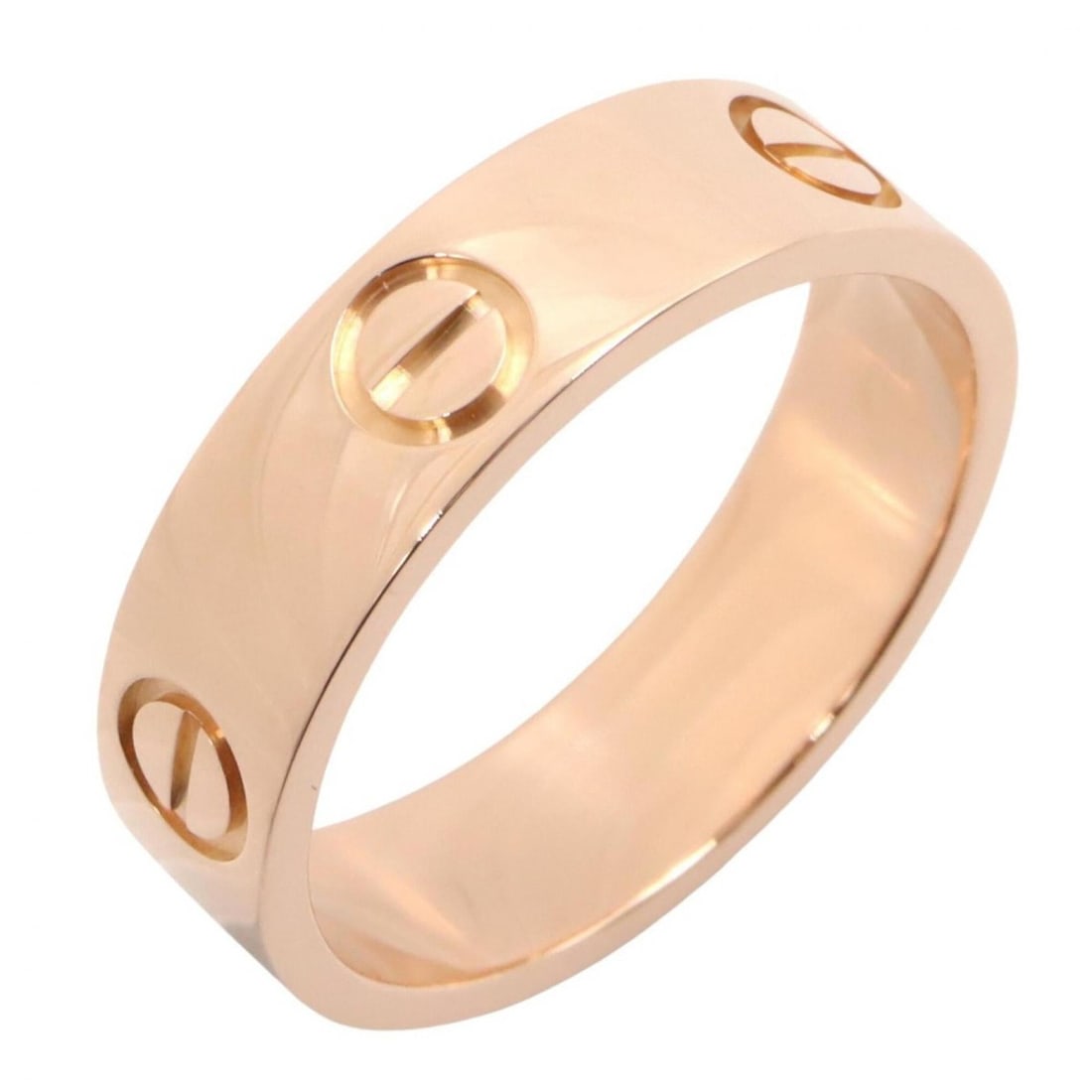Cartier Love Ring, 18K Pink Gold (PG), Women's, Tone, B4084600: --- Catalog ---Category: SizeJP Size: 15US Size: 7.5Category: DesignType: Band ringColor: GoldGender: WomenMaterial: Pink gold (18K)Category: GeneralMPN: B4084600Brand: Cartier--- Item List ---Section
