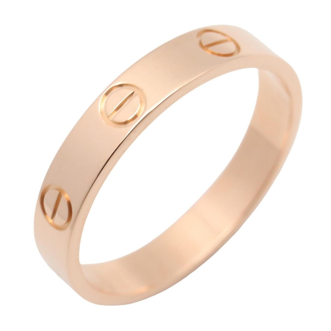Cartier Mini Love Ring, 18K Pink Gold (PG), Men's/Women's, Tone, B4085000: --- Catalog ---Category: SizeJP Size: 16.5US Size: 8Category: DesignType: Band ringColor: GoldGender: Men,WomenMaterial: Pink gold (18K)Category: GeneralMPN: B4085000Brand: Cartier--- Item List ---Sec